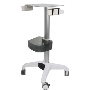 Carrito de Almacenamiento de Herramientas Dentales de Aleación de Aluminio para Salón de Belleza, Soporte Móvil Blanco Ajustable para Supermercado y Escuela - Product Image 6