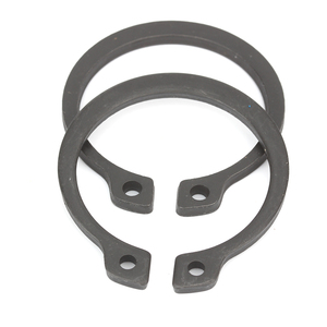 Anneau de retenue en acier à ressort, oxyde noir, <span class=keywords><strong>DIN</strong></span> <span class=keywords><strong>471</strong></span>, anneau de retenue externe, anneau à ressort pour arbre - Product Image 3