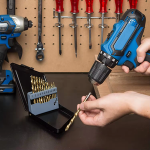 مجموعة ملتوية من الفولاذ عالي السرعة <span class=keywords><strong>SAE</strong></span>-ahss طلاء نتريد التيتانيوم ملتوي من اليد اليسرى - Product Image 2