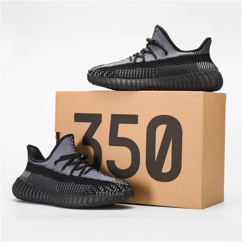 Top Quality Original Yeezy 350 V2 Sneakers Breathable Jogging Pad Casual Man Running Shoes Yeezy 350