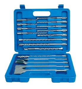 Sds Plus Max set mata bor palu dan pahat, set mata bor beton - Product Image 1