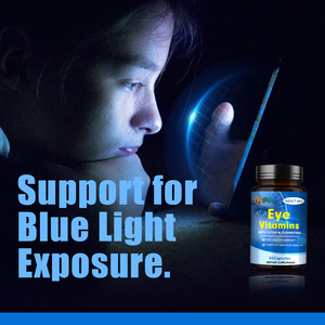 Cápsulas de protección ocular de etiquetas privadas Compatible con la salud macular y de la retina Cápsulas de vitaminas para los ojos Ingredientes 10 en 1 60 cápsulas - Product Image 5