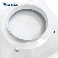 Système HVAC Ventech, grilles d'aération décoratives plates, diffuseurs d'air plats à 2 cônes pour la climatisation