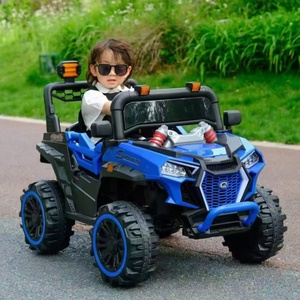 La nouvelle voiture électrique à quatre roues et à double entraînement pour enfants peut s'asseoir jouets de poussette télécommandés de 1 à 7 ans - Product Image 4