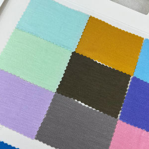 Tela de Camiseta Elástica de Fibra Nano de Doble Cara de los Años 60, 46% Bambú, 46% Modal, 8% Elastano, Tela de Alta Calidad para Ropa Masculina - Product Image 3