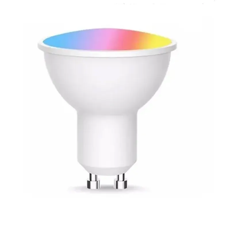 Newest Led Spot Light Gu10 Lamp 2.4ghz Wifi Led Bulb Home Smart Lighting Gu10 Light