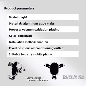 Support de téléphone portable pour voiture LDNIO 15W avec charge sans fil, type ventouse, support universel pour navigation automobile - Product Image 5