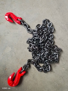 Eslinga de elevación de una sola pieza con cadena de grado 80 y gancho de seguridad - Product Image 3