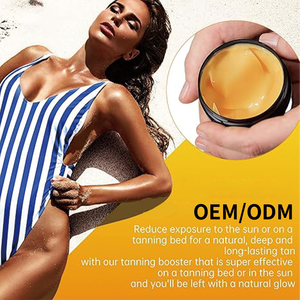 OEM ODM Natural Vegano Suave Marrón Piel Oscura Corrección de color Loción de autobronceado/Gel <span class=keywords><strong>Crema</strong></span> de bronceado corporal - Product Image 4