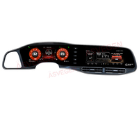 Autoradio Android à double écran GPS Lecteur CD TV pour Dodge Challenger/Hellcat 2015-2023 12,3" + 10,9" Montage sur tableau de bord 4+64 Go