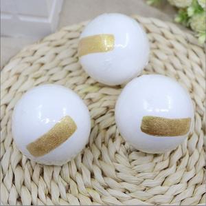 Bain en or blanc pour bombe bain de nettoyage transfrontalier boule de sel hôtel boule de bain hydratante maison baignoire explosion effervescentes - Product Image 5