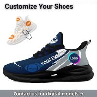 Chaussures de sport et de course pour hommes B2B avec design graphique personnalisé pour la marche, le quotidien et l'entraînement physique
