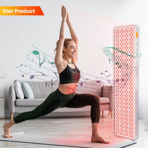 IDEARED Terapia Musical con Luz Infrarroja de 480/590/630/660/670/810/830/850/1060nm, Panel de Luz LED para Terapia de Luz Roja para Yoga - Product Image 1