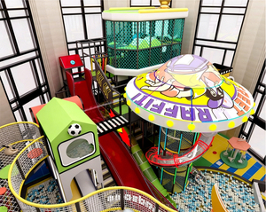 Family Sports Play Center <strong>Indoor</strong> <strong>Slide</strong> Park Children Adults Playground Commercial Adventure Park Equipment - Product Image 3
