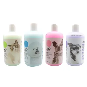 Yeni üst sınıf evcil hayvan şampuanı kedi köpek banyo duş jeli doğal bitki Pet malzemeleri köpek şampuanı