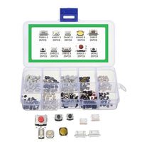 Kit de micro-interrupteurs tactiles ODM PENPOS, 10 types de boutons poussoirs, touches de commande à distance pour téléviseur, ordinateur, console de jeu, imprimante
