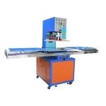 เครื่องเชื่อมพีวีซีพลาสติกความถี่สูงแบบกดแผ่น 5KW