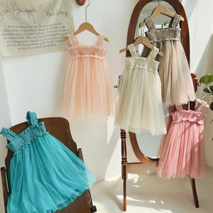 <span class=keywords><strong>Alibuy</strong></span> Always Online Guangzhou Agent d'achat Erlot Dentelle Sweet Mesh Filles Robe Bow Jarretelle Jupe Princesse Jupe Tutu Jupe - Product Image 1