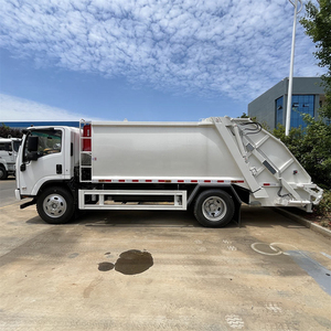 Prix d'usine 1suzu 700P 9CBM Camion compacteur de déchets à chargement arrière - Product Image 2