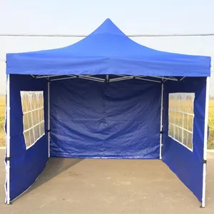 Top sponsor listing Outdoor waterproof 3x6 folding tent 3x6m pop up gazebo with 4sides and window 3x3 folding custom tent