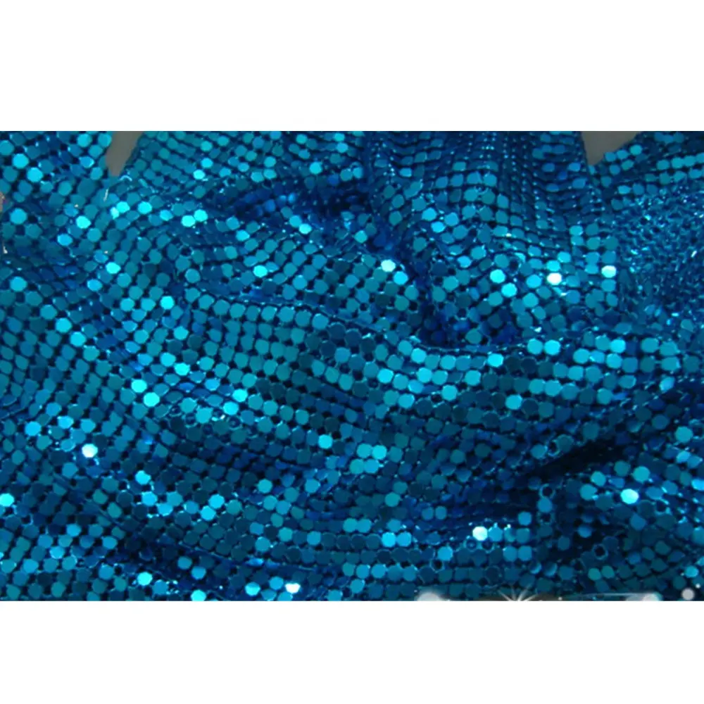 Multi Color Sequin Fabric Cloth drapery, Aluminium Sequin Table Cloth
