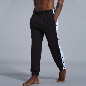 <span class=keywords><strong>Pantaloni</strong></span> Sportivi da Uomo in Felpa con Strisce Laterali Staccabili, Tasche con <span class=keywords><strong>Bottoni</strong></span> Laterali, Joggers con <span class=keywords><strong>Bottoni</strong></span> a Pressione - Product Image 2