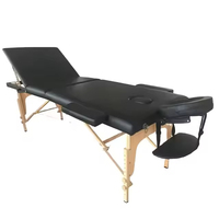 Table de massage pliable professionnelle à hauteur réglable, portable, pour salon de beauté, spa, lit et table de massage