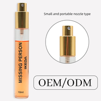Parfum floral miniature format voyage |   Coffret cadeau d'échantillons de parfum liquide écologique unisexe avec parfum longue durée