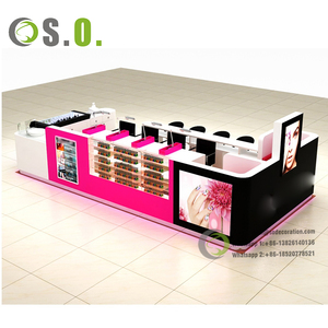 <span class=keywords><strong>Kiosque</strong></span> élégant de vernis à ongles de presse de centre commercial de beauté d'affichage d'ongles avec des armoires de mur support attrayant de stand de centre commercial - Product Image 4