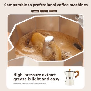 <span class=keywords><strong>Cafetera</strong></span> Moka <span class=keywords><strong>de</strong></span> Válvula Única, <span class=keywords><strong>Cafetera</strong></span> <span class=keywords><strong>Italiana</strong></span> para Espresso, <span class=keywords><strong>Cafetera</strong></span> Moka <span class=keywords><strong>de</strong></span> <span class=keywords><strong>Aluminio</strong></span> para el Hogar, Utensilios para Café - Product Image 4