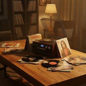 <span class=keywords><strong>Lecteur</strong></span> de disques vinyles tout-en-un avec <span class=keywords><strong>lecteur</strong></span> de <span class=keywords><strong>CD</strong></span>, <span class=keywords><strong>lecteur</strong></span> de cassettes et clé USB, avec garantie d'un an, <span class=keywords><strong>lecteur</strong></span> multifonctionnel LP/<span class=keywords><strong>CD</strong></span>/cassette - Product Image 6