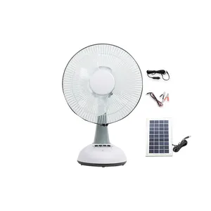 most popular portable 12inch rechargeable table fan 110-240V electric