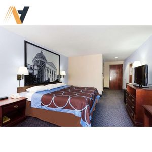 Ngoc Hoang Anh ชุดเฟอร์นิเจอร์ไม้ที่ทันสมัยขายส่งจากโรงงานแผงควบคุมคุณภาพสูงสำหรับโซ่โรงแรม Super 8 - Product Image 2