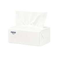 Mouchoirs en papier de haute qualité 4 plis, doux, pour usage professionnel et domestique, en pâte de bois vierge, paquet fin et marque personnalisée