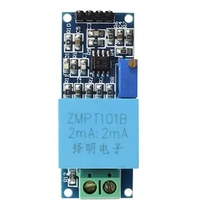 DC5-30V Single Phase Voltage Transformer ZMPT101B 2mA:2mA AC Active Output Voltage Sensor Module for Arduino