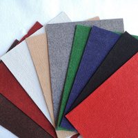 Rib Style and Nonwoven Technics Alfombra de fieltro de aguja de poliéster