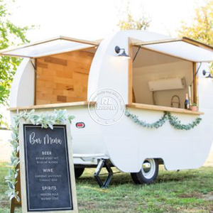 La Chine Pizza camion cuisine mobile Concession alimentaire remorque extérieur Buffet chariot Hot Dog support de nourriture - Product Image 2