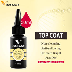 Vernis à ongles gel mat Venalisa Nail Art 30 ml, haute qualité, sans résidu collant, gel de finition pour ongles, <span class=keywords><strong>base</strong></span> <span class=keywords><strong>coat</strong></span>, marque privée - Product Image 3