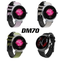 Dispositivos Inteligentes para Mujer, Reloj Inteligente DM70 2024, Pantalla AMOLED de 1.04 Pulgadas, Llamadas por Bluetooth, Monitor de Actividad Física, Monitor de Sueño, IP68, Nuevo
