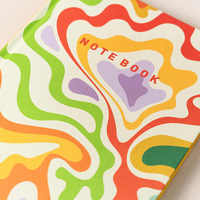 Vente chaude personnalisé Graffiti Art imprimé Logo A5 couverture rigide Journal cahier personnalisé à la mode planificateur/journal cadeaux