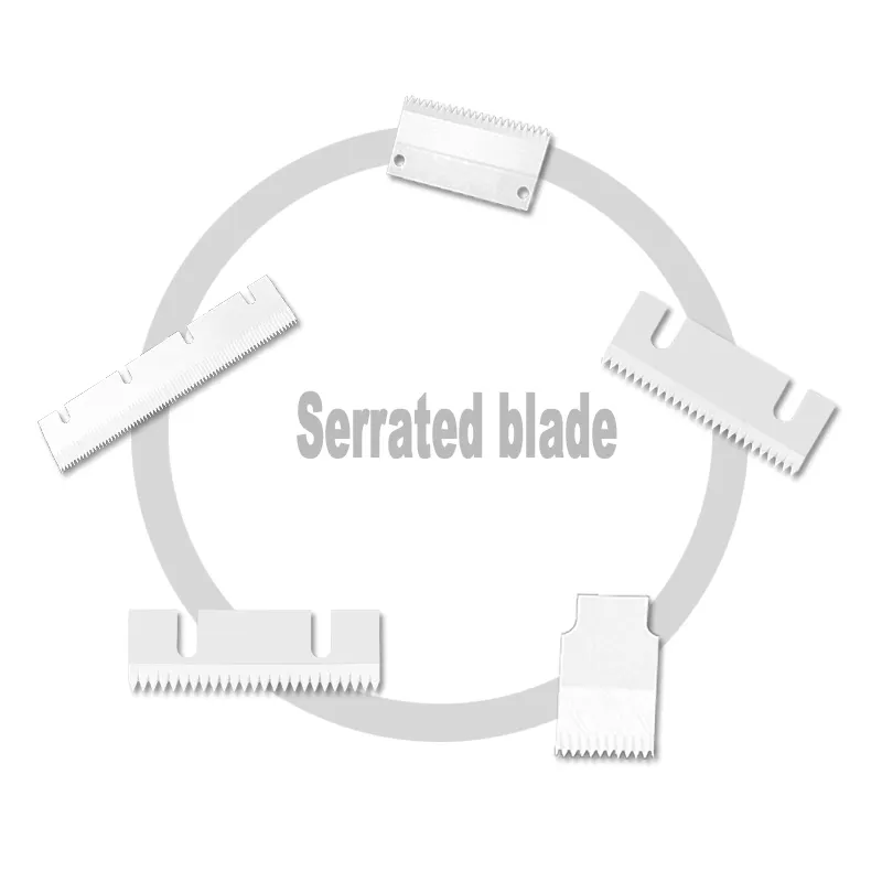 Customized Profiled Blade Antirust Tooth Knife Serrated Knife For Packing Machines