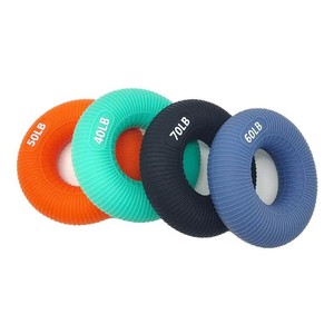 Silicone Grip Strengthener Ring 40Lb 50Lb 60Lb 70Lb Portable Hand Exercise Tool For Fitness Rehabilitation - Product Image 4