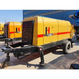 JIUHE Long Pumping Distance Electric Motor <b>Concrete</b> Trailer Pump HBT40 Electric Trailer <b>Concrete</b> Pump - Product Image 6