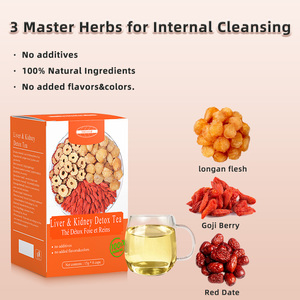 Vente en gros de tisane pour les reins et le foie Nettoyage et désintoxication du foie Thé sain améliorant l'acuité visuelle - Product Image 2