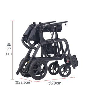 รถเข็นไฟฟ้า Goldsmith 24V 7.5Ah แบตเตอรี่ลิเธียม พับได้ น้ำหนักเบา สำหรับผู้สูงอายุและผู้พิการ - Product Image 3