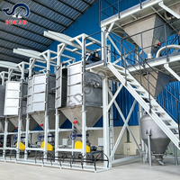Convoyeur pneumatique à phase dense pour poudre abrasive