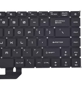 Nuevo teclado de ordenador portátil con diseño de EE. UU. para modelos <span class=keywords><strong>MSI</strong></span> GS66 GE66 <span class=keywords><strong>GP66</strong></span>, 12, 2, 3, 1, 2, 3, 2, 3 - Product Image 4