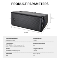 RAYHAYES KARA L30A Subwoofer passif professionnel portable en contreplaqué de bouleau écologique Impédance 8 ohms Puissance 1500W