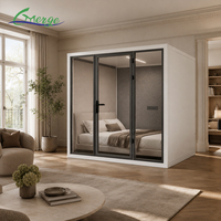 Cabine de repos insonorisée pour bureau, cabine de sommeil privée, cabine acoustique avec lit pour la pause des employés au travail