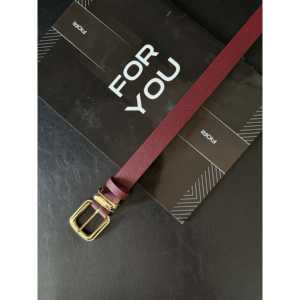 Ceinture en PU pour femme Fiori, boucle à fermoir plaqué or, style décontracté, taille standard - Product Image 1